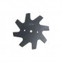 Lama 8 dente dresse-bordures - foro 12,7 mm