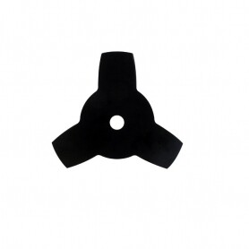 Lame 3 dents pleine 255mm UNIVERSELLE pour débroussailleuse