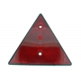 Catadioptre rouge 2 trous triangulaire