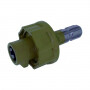 Prolunga UNIVERSEL 1" 3/8 presa forza nipplo / femmina frizione camme 400nm diametro 148 mm