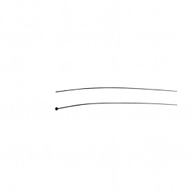 Cavo per UNIVERSEL nipplo tonneau diametro 6 mm - lunghezza 2500 mm