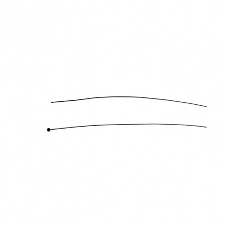 Cable manguera boquilla tonneau UNIVERSEL fusible 1000 mm