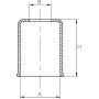 Jupe pour tuyau UNIVERSEL KL070712