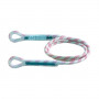 Longe de sécurité en polyamide tressée Longueur 180 cm diamètre 10 mm