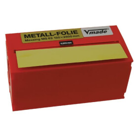 Bande d'épaisseur en laiton VOGEL LK25001500250