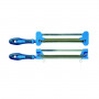 Affûteuse manuelle double lime PFERD avec lime ronde diamètre 4,8 mm et lime carrée 9x6 mm
