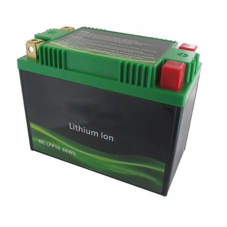 Batterie 12V 22A/H - borne + réversible - TASHIMA