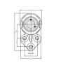 Logement de palier gamme alimentaire SKF F3BC20MCPSS