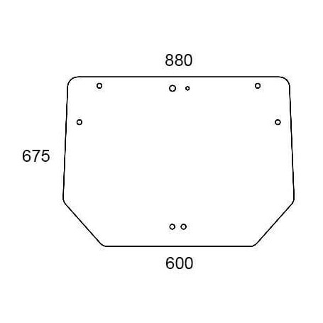 Lunette arrière UNIVERSEL 84224148N