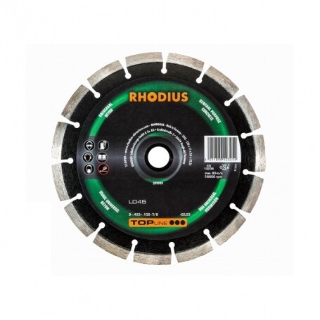Disque diamant TOPLINE diamètre 350 mm - 11 x 3,0 mm alésage 25,4 mm