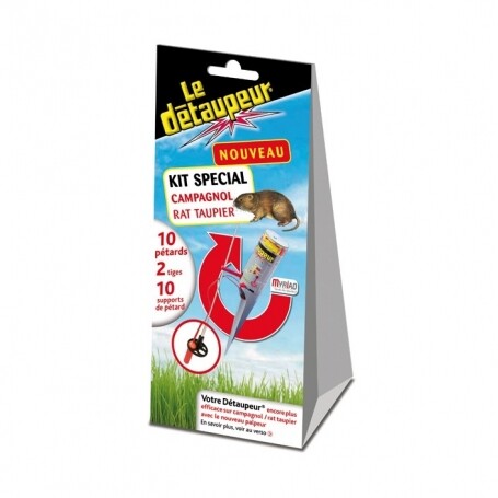 Kit adaptation LE DETAUPEUR anti-campagnols