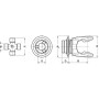 Mâchoire BONDIOLI/6PAVESI 5720L0355