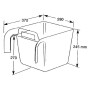 Mangeoire OK PLAST 1620100200