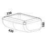 Mangeoire OK PLAST 1620100140
