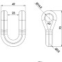 Manille UNIVERSEL BH0709