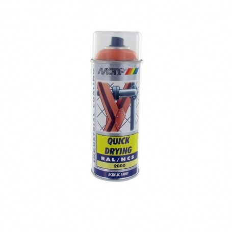 Peinture spéciale motoculture couleur orange AS-MOTOR - Aérosol 400ml
