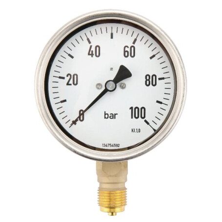 Manomètre ET MA100100L08SSGF