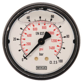 Manomètre WIKA MA63100B04PLGF