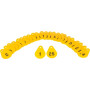 Médaillons jaune n°1-25 AKROH 3990500000020125