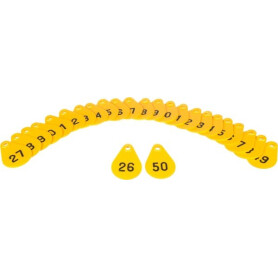 Médaillons n°26-50 jaune AKROH 3990500000022650
