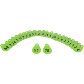 Médaillons n°51-75 verte AKROH 3990500000045175