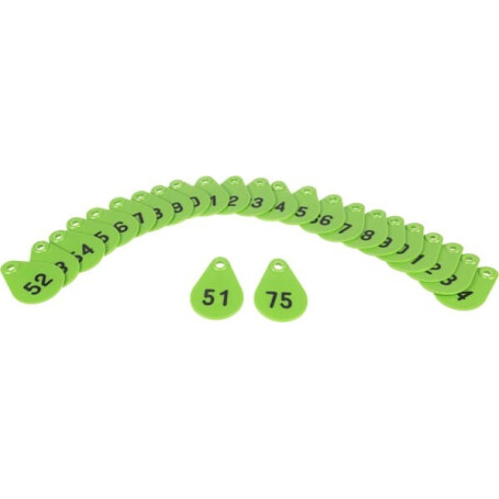 Médaillons n°51-75 verte AKROH 3990500000045175