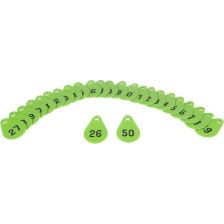 Médaillons vert n°26-50 AKROH 3990500000042650