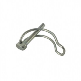 Goupille diamètre 6 mm à clips - avec anneau