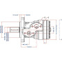 Moteur DANFOSS OMR3151516017