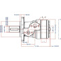 Moteur DANFOSS OMR1001510243