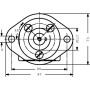 Moteur DANFOSS OMM125151G0004