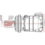 Moteur DANFOSS OMT200151B3001