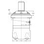 Moteur DANFOSS OMV630151B3103