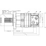 Moteur DANFOSS OMS160151F0510