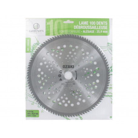 Lame 100 dents 25,5cm UNIVERSELLE