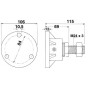 Moyeu UNIVERSEL CD14000