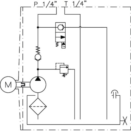 Groupe compact MPP 12V DC 2100W 8L 3,2cc UNIVERSEL MPP85B003