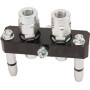 Raccord rapide 2x3/8" FASTER 2PB06238GMC