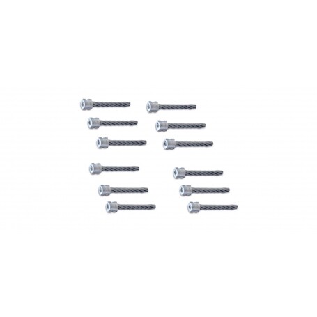 Jeu de 8 brins de rechange pour brosses de désherbage métal WEEDGO2 - 1600307