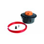Tête RYOBI double fil avec fil torsadé Diamètre 2,4 mm (6 m) 5132002578 - RAC115