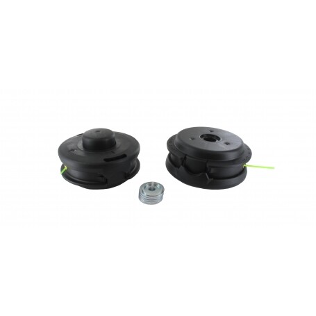 Tête fil nylon universelle TECOMEC semi-automatique. Peut accepter des diamètres de fil de 2,0mm à 3,5mm.