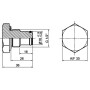 Raccord MP-FILTRI MP9T2H