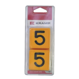 Plaquette numérotée UNIVERSEL KRVV10105P006