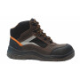 Chaussure de sécurité coupe haute SOLIDUR TAILLE 42 - Norme ISO 20345:2011 en nubuck et cordura