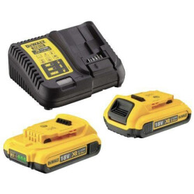 Kit de 2 batteries avec chargeur 2Ah-18V DEWALT DCB115D2QW
