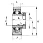 Palier SKF SY17FM