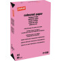 Papier A4 - 500 feuilles - rose STAPLES 600304ST