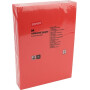 Papier A4 - 500 feuilles - rouge STAPLES 600315ST