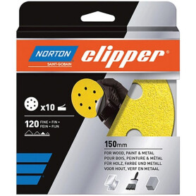 Papier abrasif 150mm NORTON 66261121652