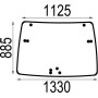 Pare-brise UNIVERSEL 4418946N